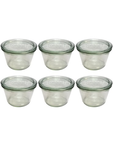Słoiki i butelki - Słoiki WECK 6szt/ szklane wieko słoik 370ml MOLD - produkt 3