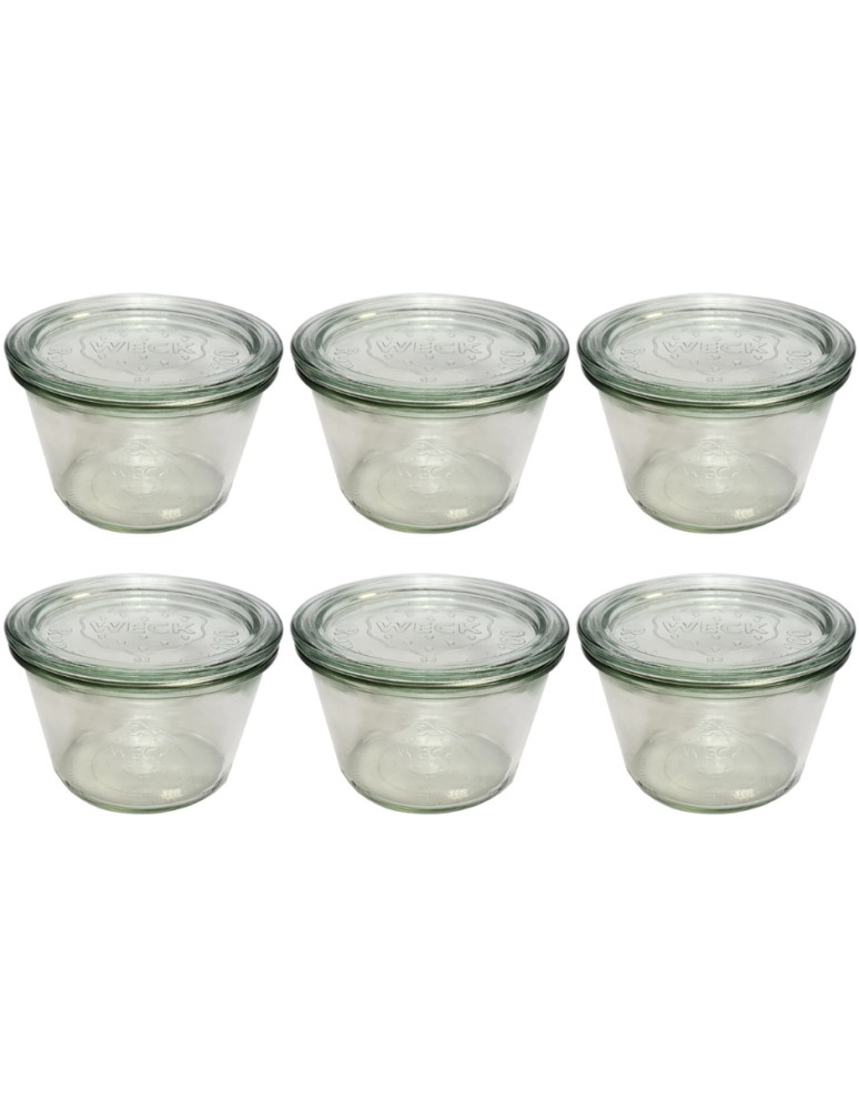 Słoiki i butelki - Słoiki WECK 6szt/ szklane wieko słoik 370ml MOLD - produkt MODO24.PL 3