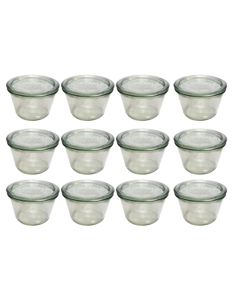 Słoiki i butelki - Słoiki WECK 12szt/ szklane wieko słoik 370ml MOLD - produkt MODO24.PL 3
