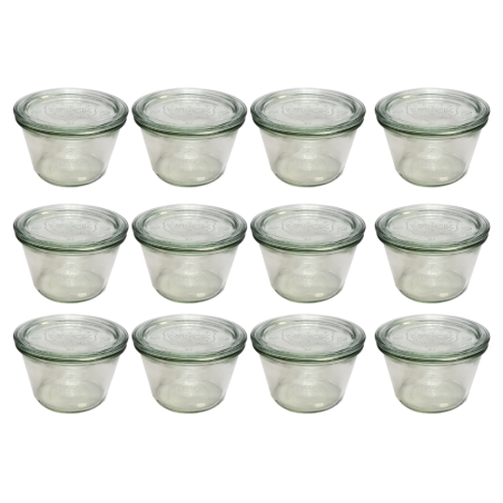 Słoiki WECK 12szt/ szklane wieko słoik 370ml MOLD