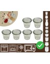 Słoiki WECK 6szt/ szklane wieko słoik 580ml MOLD