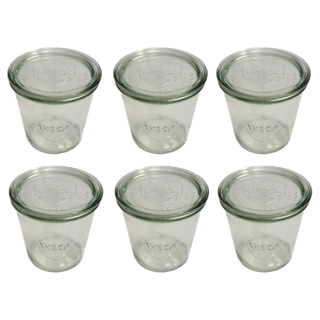 Słoiki WECK 6szt/ szklane wieko słoik 580ml MOLD