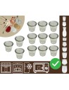 Słoiki WECK 12szt/ szklane wieko słoik 580ml MOLD