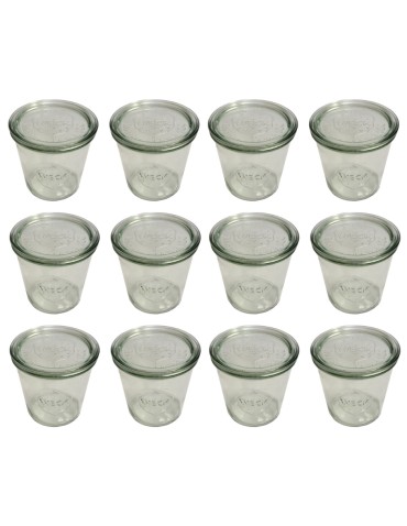 Słoiki i butelki - Słoiki WECK 12szt/ szklane wieko słoik 580ml MOLD - produkt 3