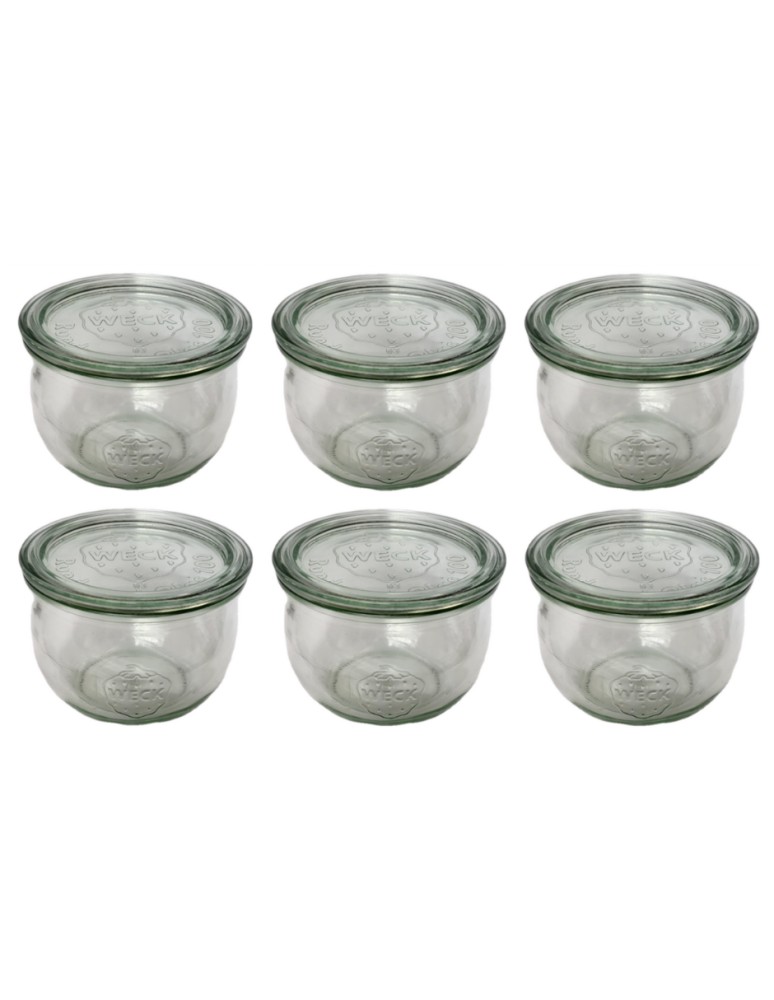 Słoiki i butelki - Słoiki WECK 6szt/ szklane wieko słoik 580ml TULIP - produkt MODO24.PL 3
