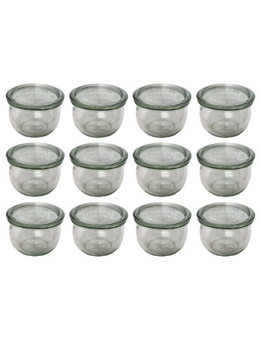 Słoiki i butelki - Słoiki WECK 12szt/ szklane wieko słoik 580ml TULIP - produkt 3
