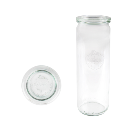 Słoiki WECK / szklane wieko słoik 600ml CYLINDER