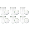 Słoiki WECK 6szt/ szklane wieko słoik 850ml MOLD