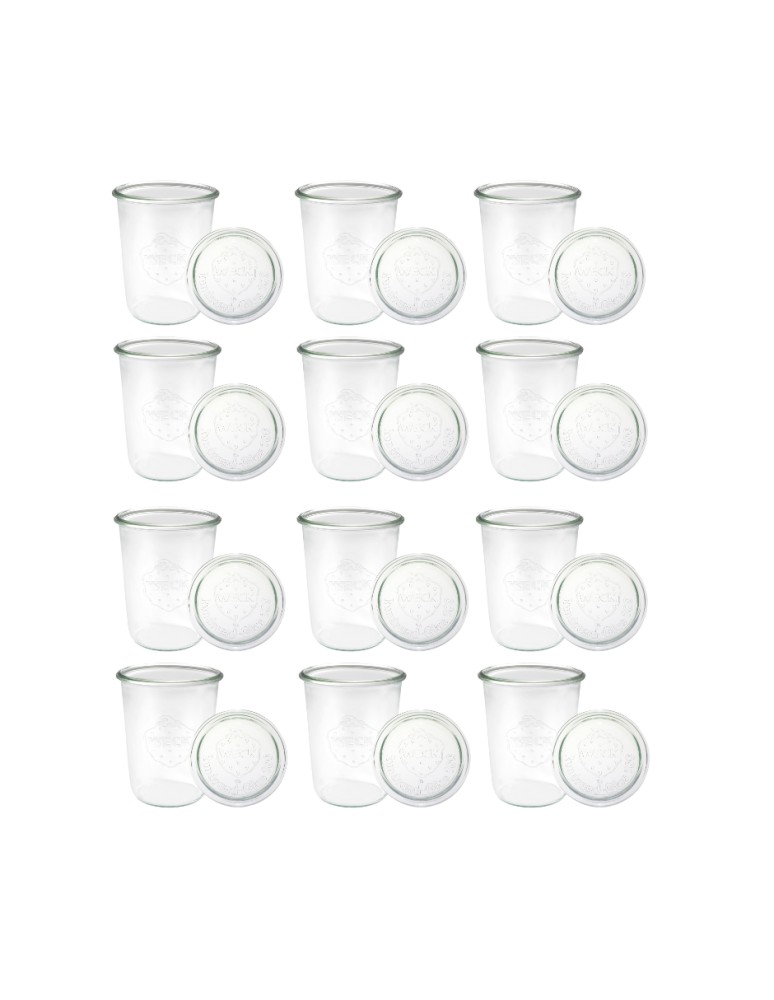 Słoiki i butelki - Słoiki WECK 12szt/ szklane wieko słoik 850ml MOLD - produkt MODO24.PL 3