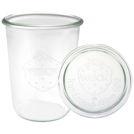 Słoiki WECK / szklane wieko słoik 850ml MOLD