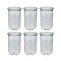 Słoiki WECK 6szt/ szklane wieko słoik 1050ml 1l MOLD