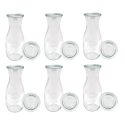 Słoiki WECK 6szt/ szklane wieko KARAFKA 1l 1062ml BUTELKA