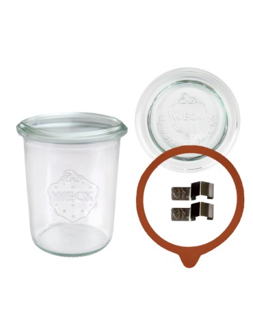 Słoiki i Dodatki - Słoiki WECK / szkl. wieko,gumka, bl słoik 160ml MOLD - product 3