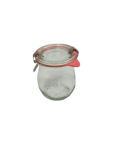 Słoiki i butelki - Słoiki WECK / szkl. wieko,gumka, bl słoik 220ml TULIP - produkt 3