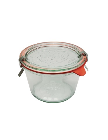 Słoiki i butelki - Słoiki WECK / szkl. wieko,gumka, bl słoik 370ml MOLD - produkt 3