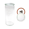 Słoiki WECK / szkl. wieko,gumka, bl słoik 1040ml 1l CYLINDER
