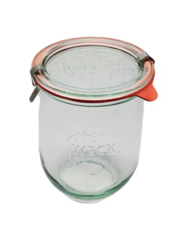Słoiki i butelki - Słoiki WECK / szkl. wieko,gumka, bl słoik 1l 1062ml TULIP - produkt 3