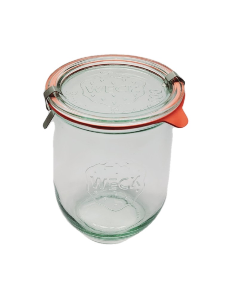 Słoiki i butelki - Słoiki WECK / szkl. wieko,gumka, bl słoik 1l 1062ml TULIP - produkt MODO24.PL 3