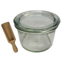 Słoiki WECK / szklane wieko, miarka słoik 200ml MOLD