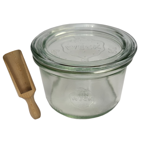 Słoiki WECK / szklane wieko, miarka słoik 200ml MOLD