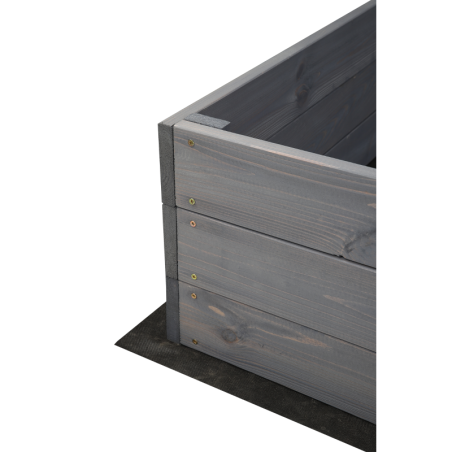 Duża skrzynia na warzywa ZP06 /27x203x100 cm/ Szara