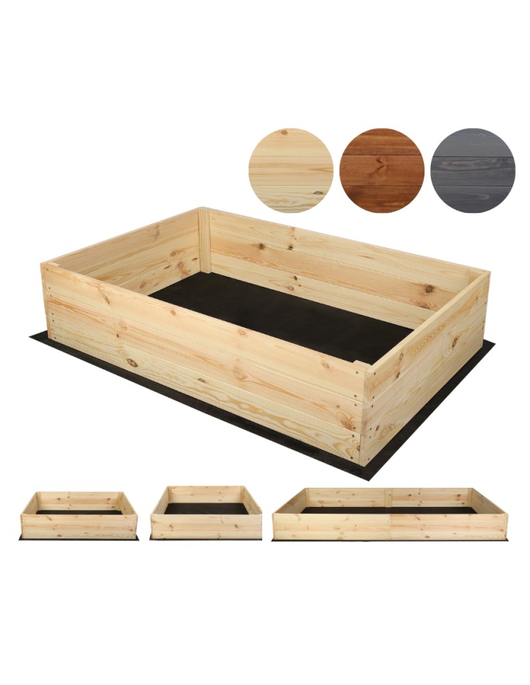 Dom i ogród - Skrzynia na warzywa ZP06 /27x103x80 cm/ Naturalna - produkt MODO24.PL 1