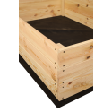 Skrzynia na warzywa ZP06 /27x103x80 cm/ Naturalna
