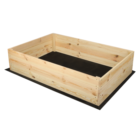 Skrzynia na warzywa ZP06 /27x120x80 cm/ Naturalna