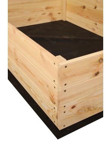 Dom i ogród - Skrzynia na warzywa ZP06 /27x120x80 cm/ Naturalna - product 5