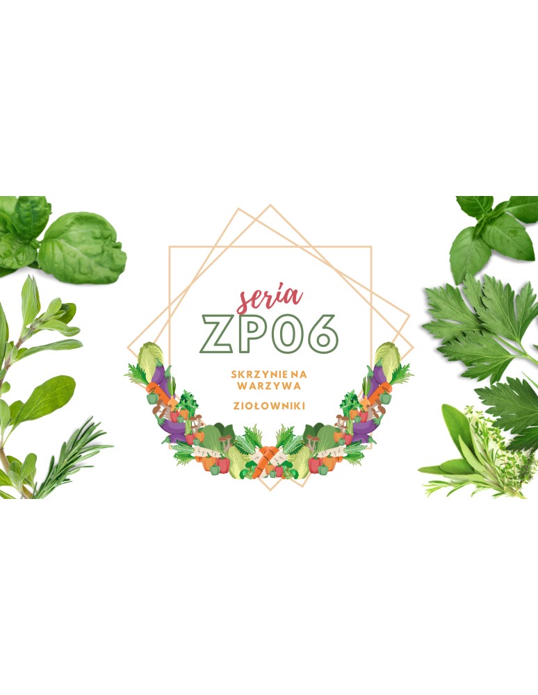 Dom i ogród - Skrzynia na warzywa ZP06 /27x120x100 cm/ Naturalna - product MODO24.PL 2