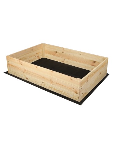 Dom i ogród - Skrzynia na warzywa ZP06 /27x120x100 cm/ Naturalna - product 3