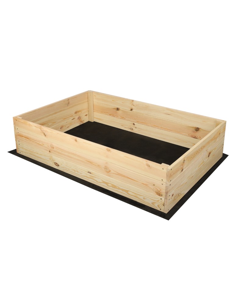 Dom i ogród - Skrzynia na warzywa ZP06 /27x120x100 cm/ Naturalna - product MODO24.PL 3