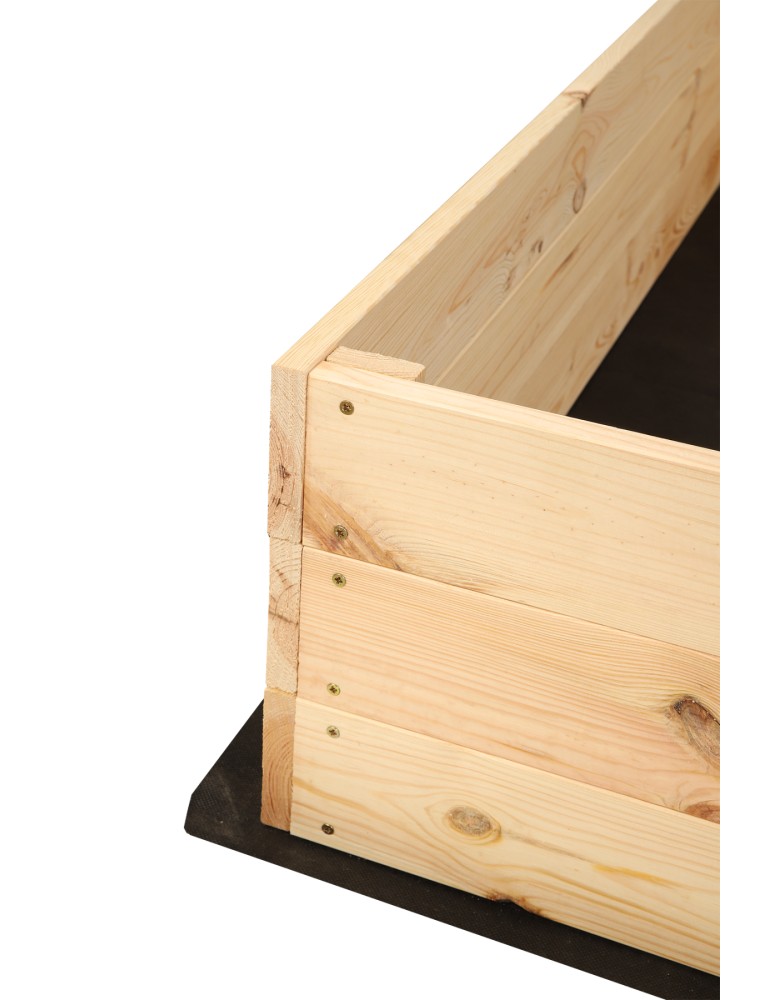 Dom i ogród - Skrzynia na warzywa ZP06 /27x120x117 cm/ Naturalna - product MODO24.PL 5