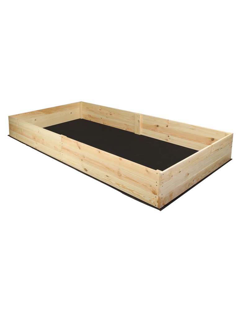 Dom i ogród - Skrzynia na warzywa ZP06 /27x163x80 cm/ Naturalna - product MODO24.PL 3