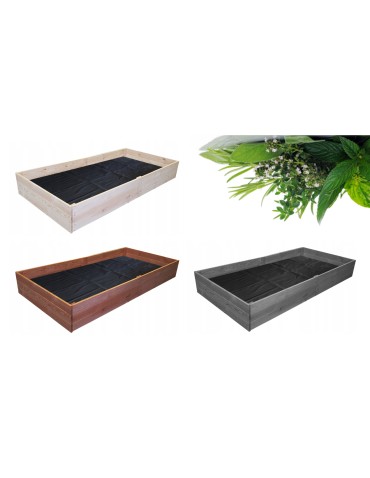 Dom i ogród - Skrzynia na warzywa ZP06 /27x163x100 cm/ Naturalna - product 7