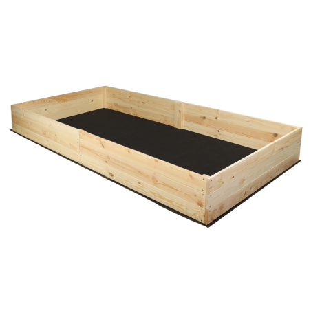 Duża skrzynia na warzywa ZP06 /27x203x80 cm/ Naturalna