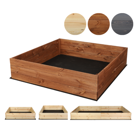 Skrzynia na warzywa ZP06 /27x83x80 cm/ Brązowa