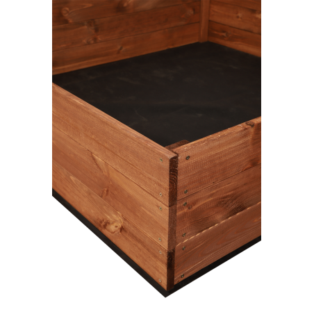 Skrzynia na warzywa ZP06 /27x103x100 cm/ Brązowa