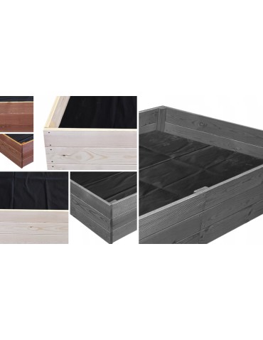 Dom i ogród - Skrzynia na warzywa ZP06 /27x103x100 cm/ Brązowa - product 6