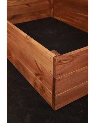 Dom i ogród - Skrzynia na warzywa ZP06 /27x120x80 cm/ Brązowa - product 5