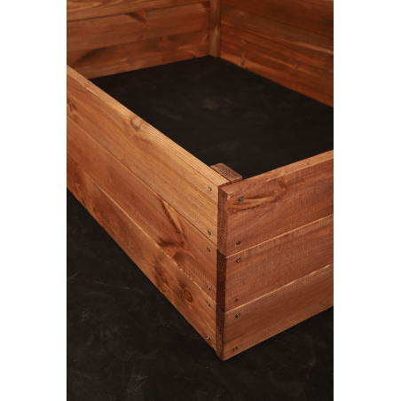 Skrzynia na warzywa ZP06 /27x120x100 cm/ Brązowa