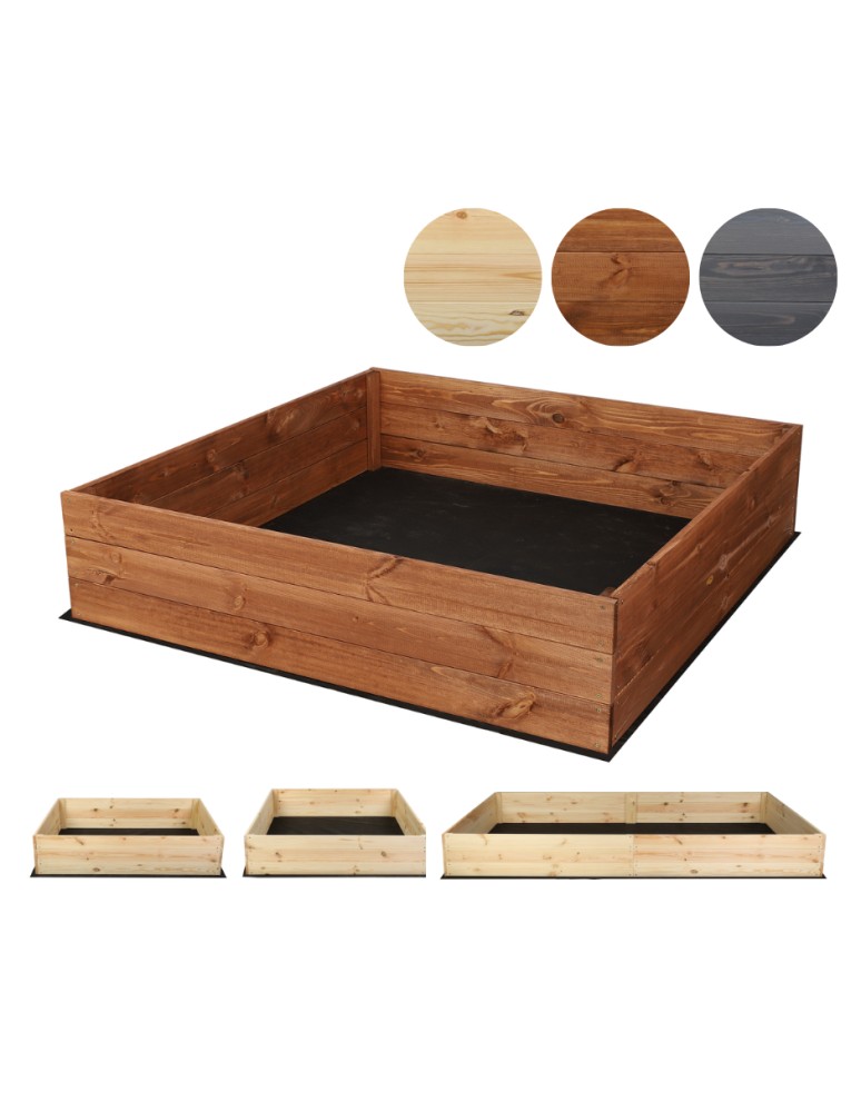 Dom i ogród - Skrzynia na warzywa ZP06 /27x120x117 cm/ Brązowa - produkt MODO24.PL 1