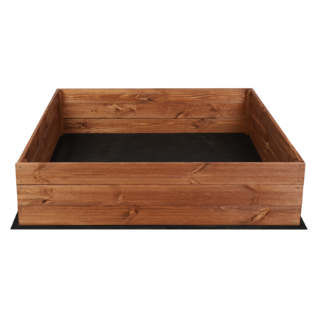 Skrzynia na warzywa ZP06 /27x120x117 cm/ Brązowa