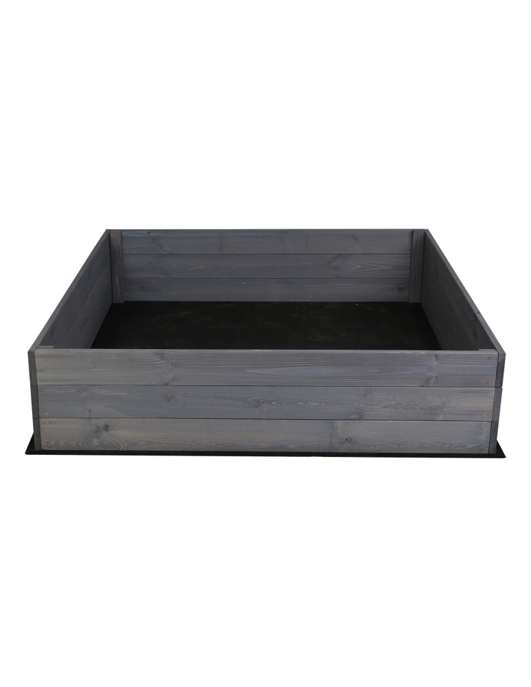 Dom i ogród - Skrzynia na warzywa ZP06 /27x83x80 cm/ Szara - product MODO24.PL 3