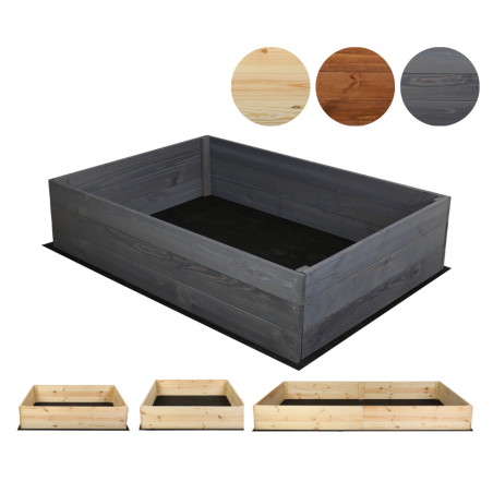 Skrzynia na warzywa ZP06 /27x103x80 cm/ Szara