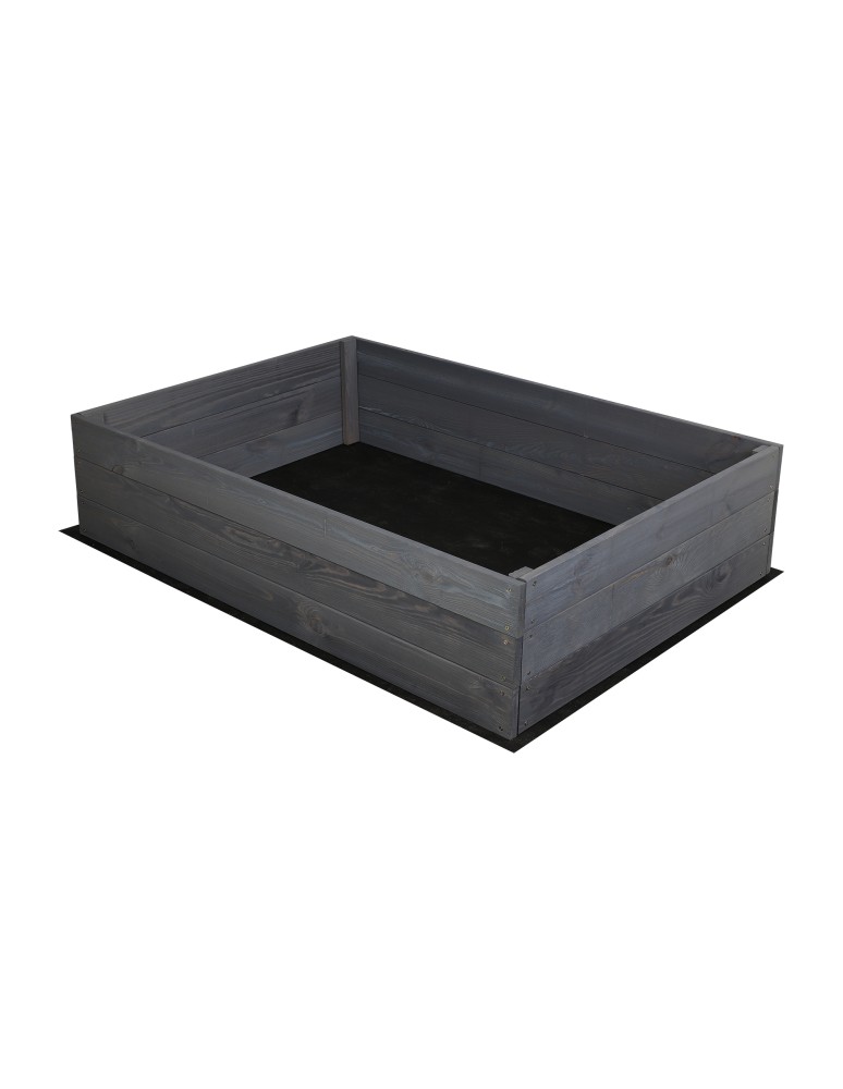 Dom i ogród - Skrzynia na warzywa ZP06 /27x103x80 cm/ Szara - product MODO24.PL 4
