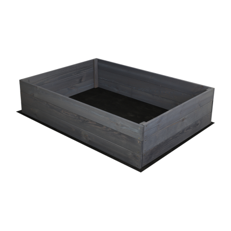 Skrzynia na warzywa ZP06 /27x103x80 cm/ Szara