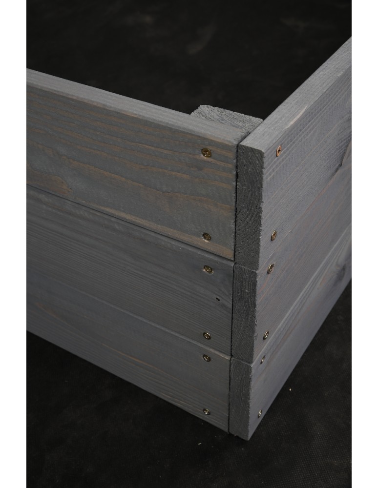 Dom i ogród - Skrzynia na warzywa ZP06 /27x103x80 cm/ Szara - product MODO24.PL 5