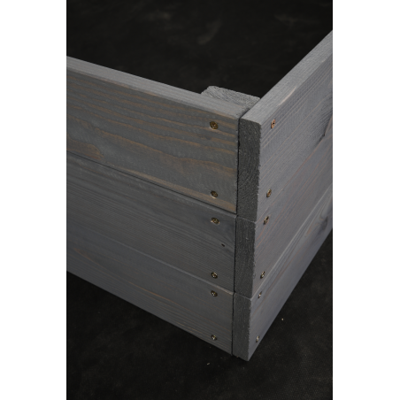 Skrzynia na warzywa ZP06 /27x103x80 cm/ Szara