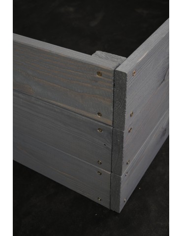 Dom i ogród - Skrzynia na warzywa ZP06 /27x120x80 cm/ Szara - product 5